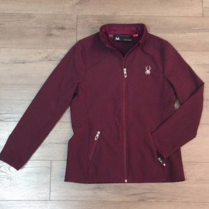 Spider small jacket Merlot color